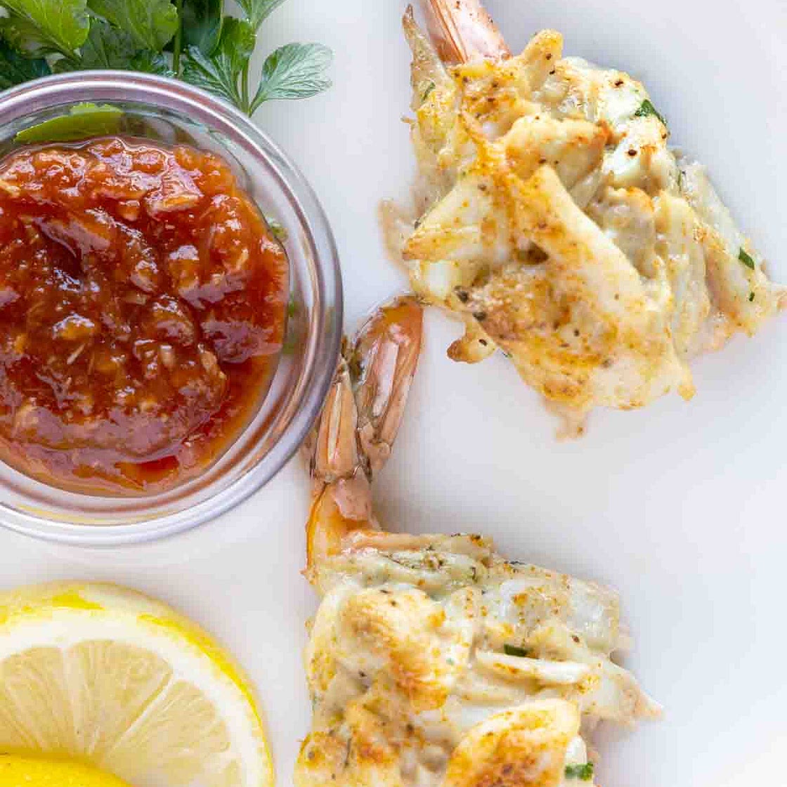 Crab Meat Stuffed Shrimp