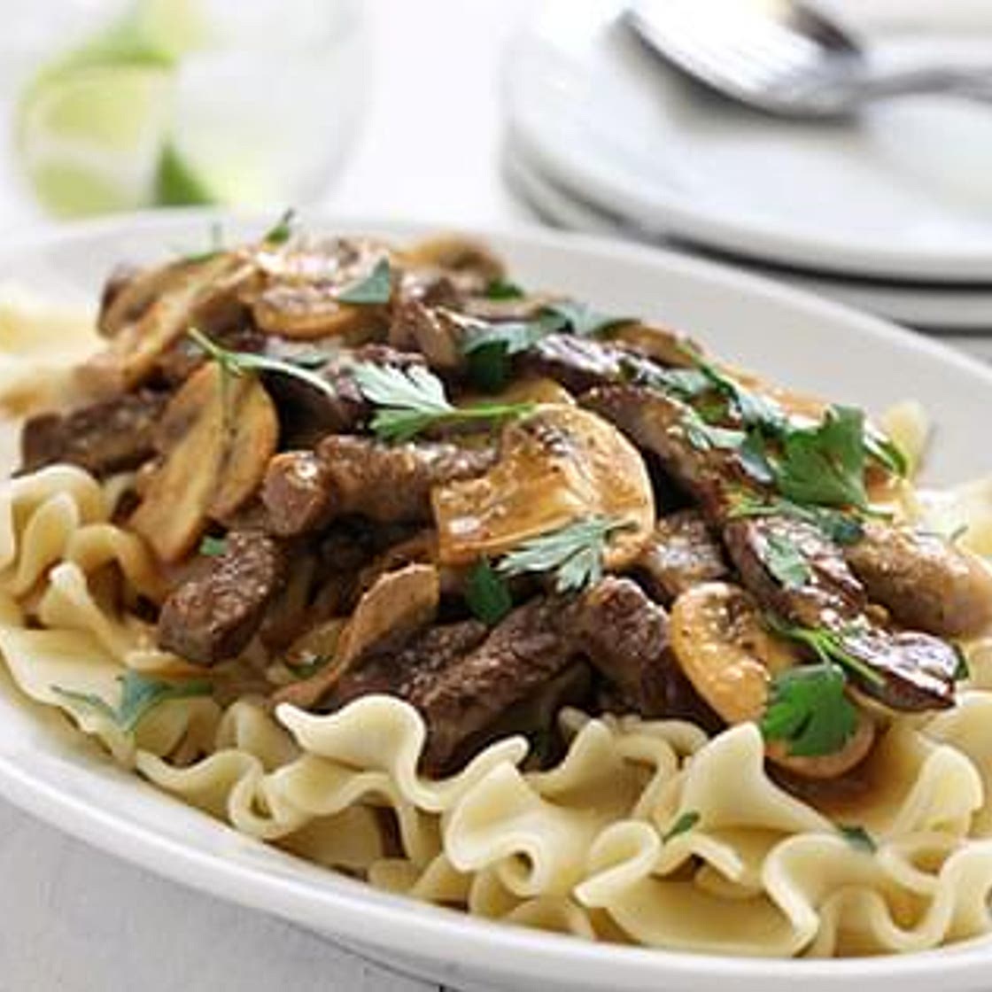 Beef Stroganoff
