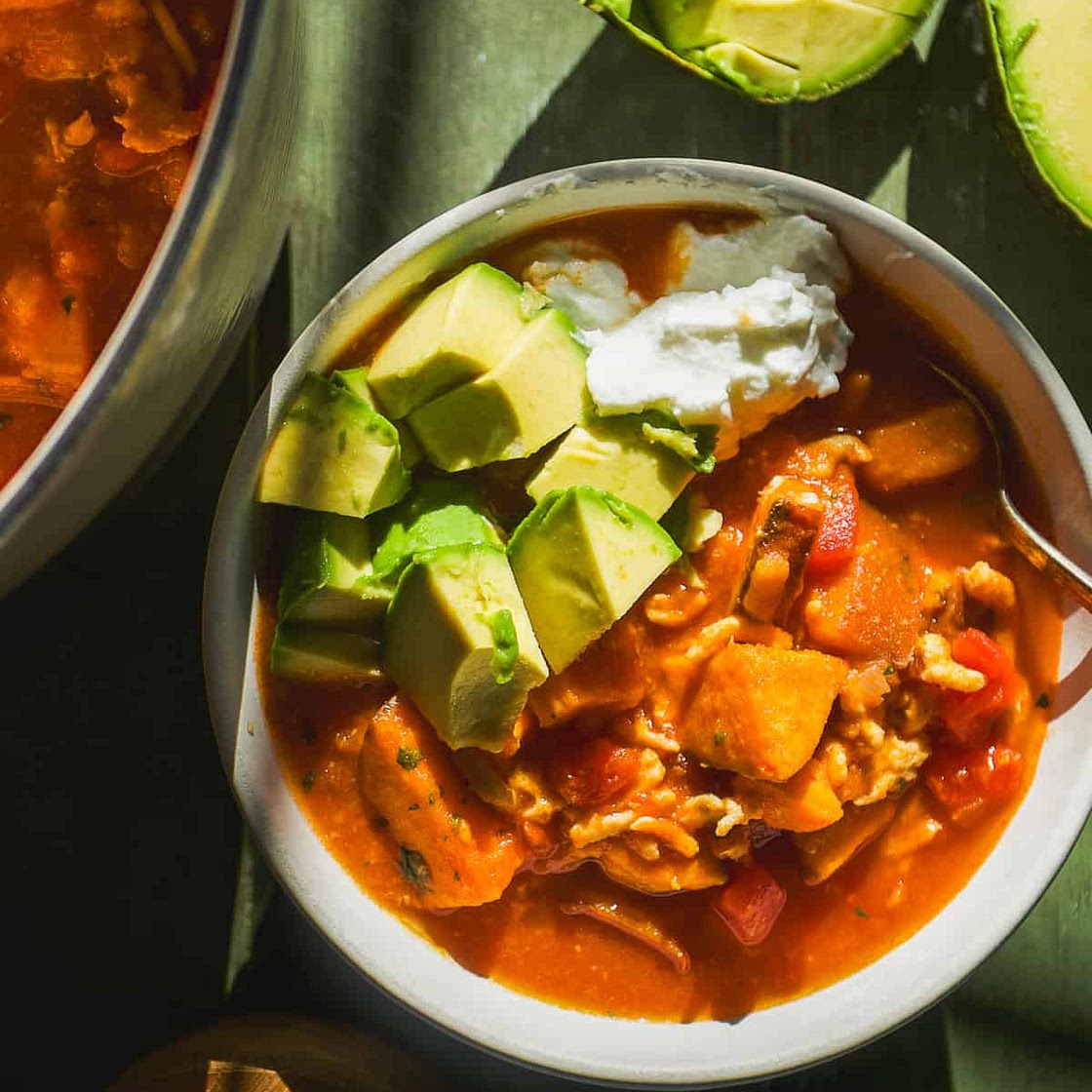 Ground Turkey Sweet Potato Chili