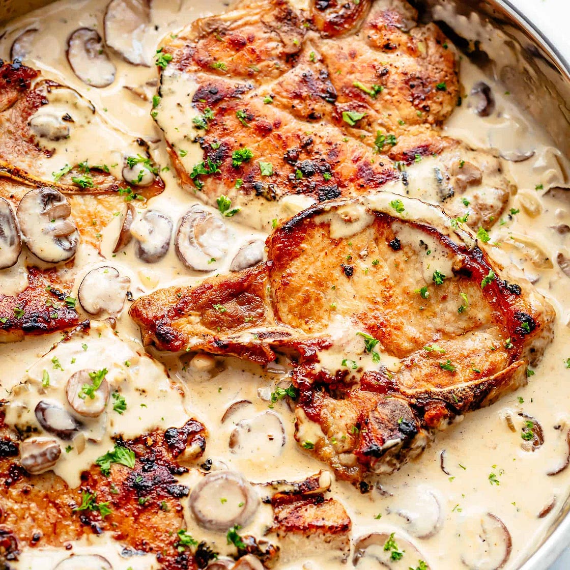 Easy Creamy Pork Chops