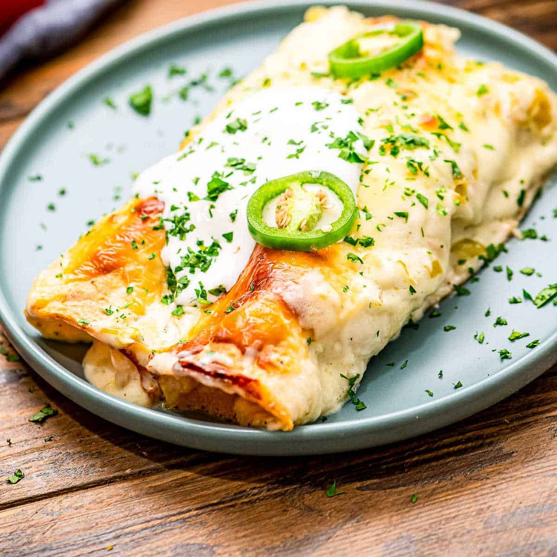 Shrimp Enchiladas