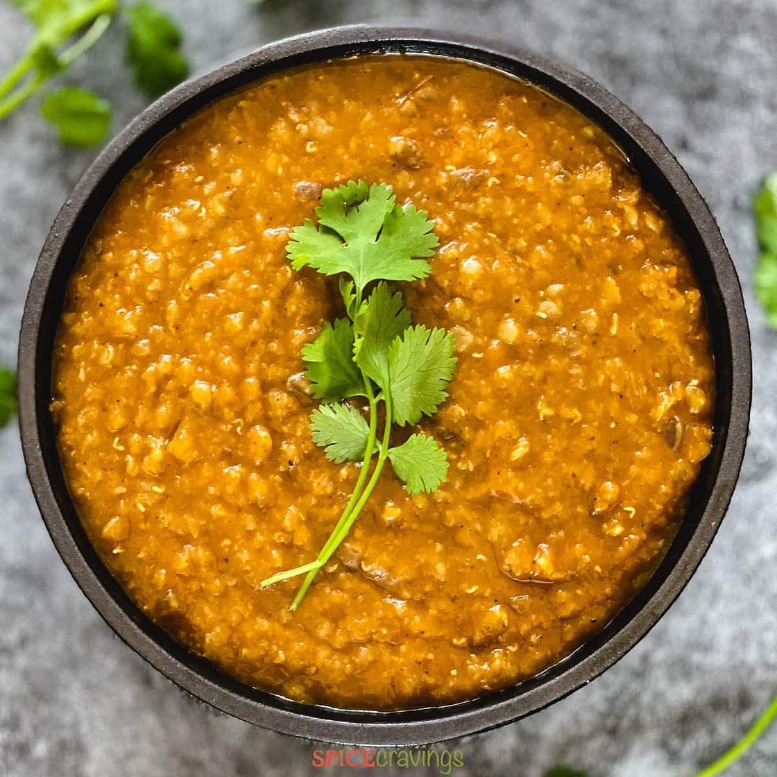 Misir Wot - Ethiopian Red Lentils