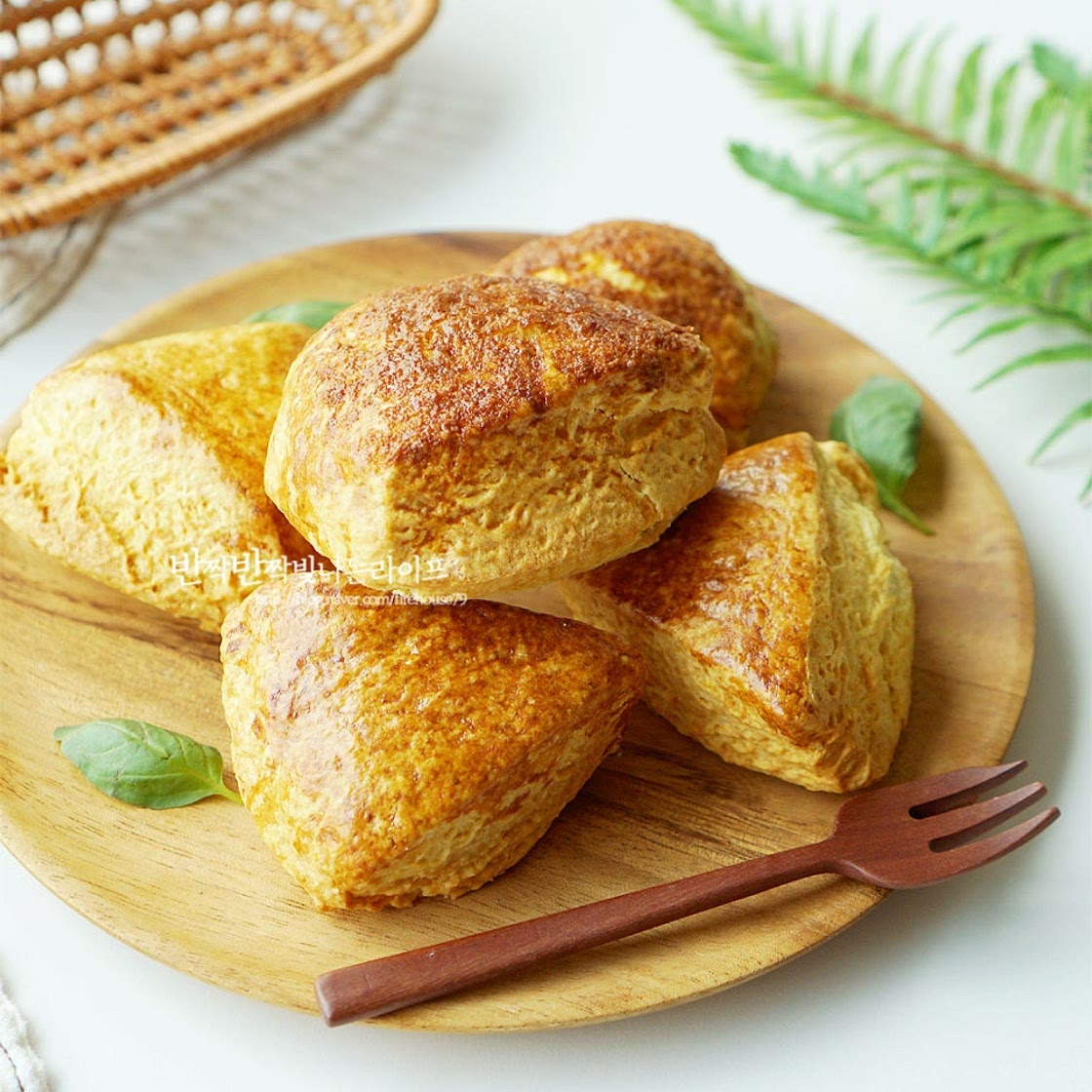 에어프라이어 스콘 만들기 플레인 버터 스콘 만들기