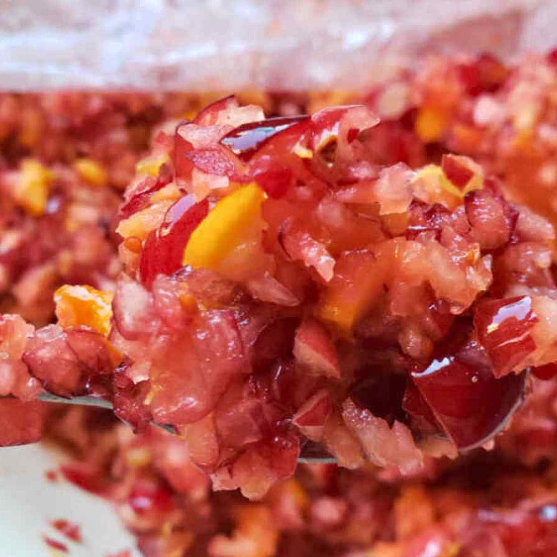Cranberry Orange Peel Relish