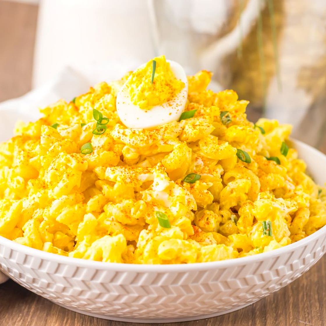 Deviled Egg Pasta Salad