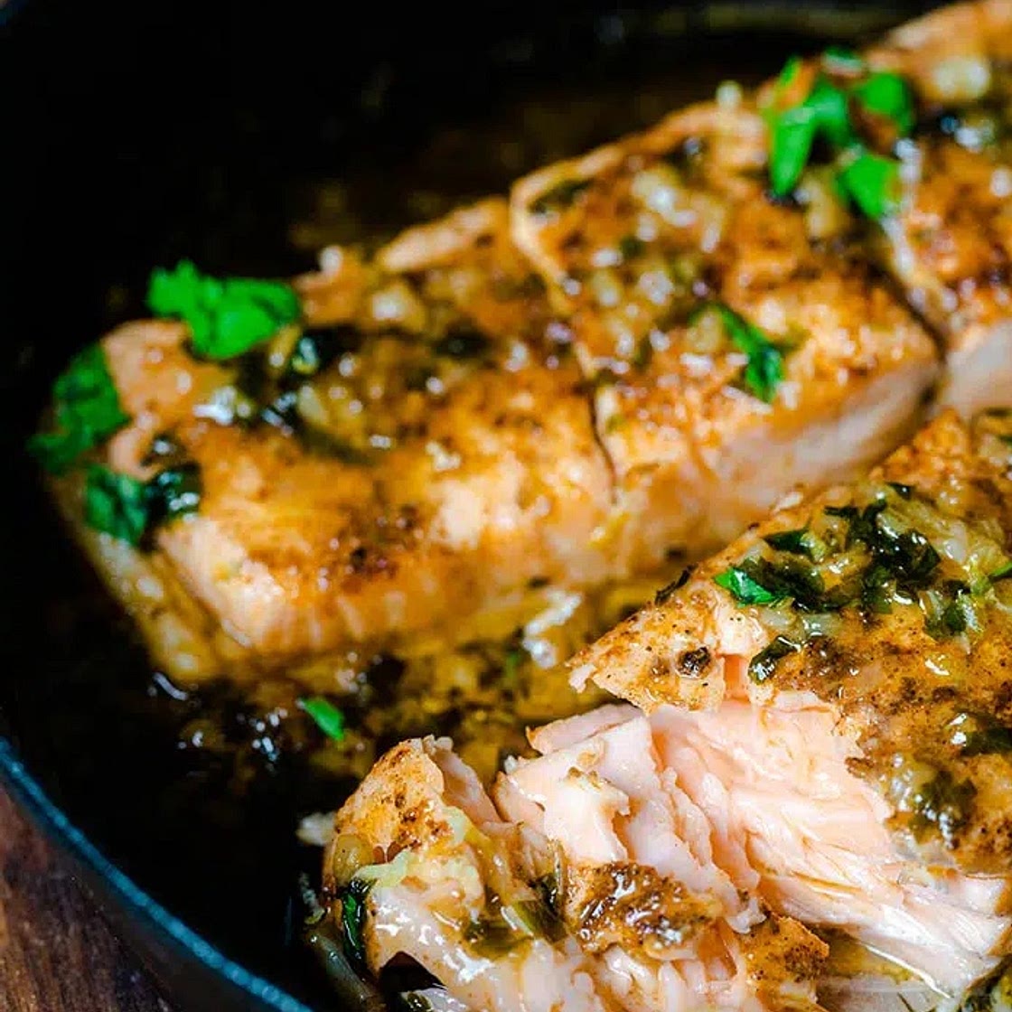 Pan Seared Cajun Salmon