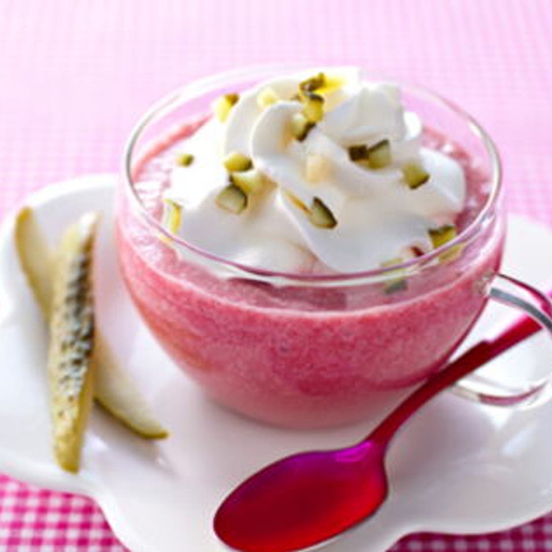 Cappuccino de betterave