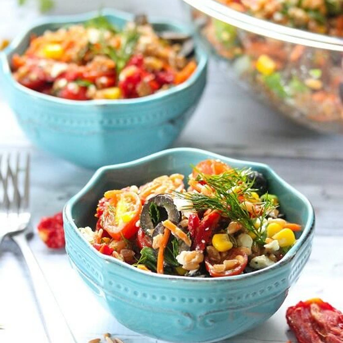 Farro Vegetable Salad