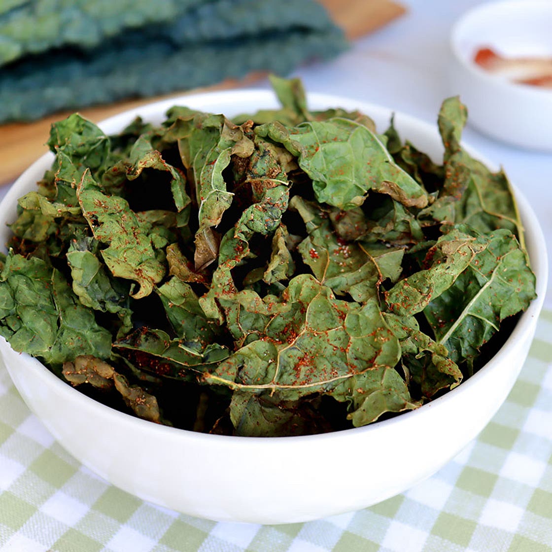 Oil-Free Crunchy Kale Chips
