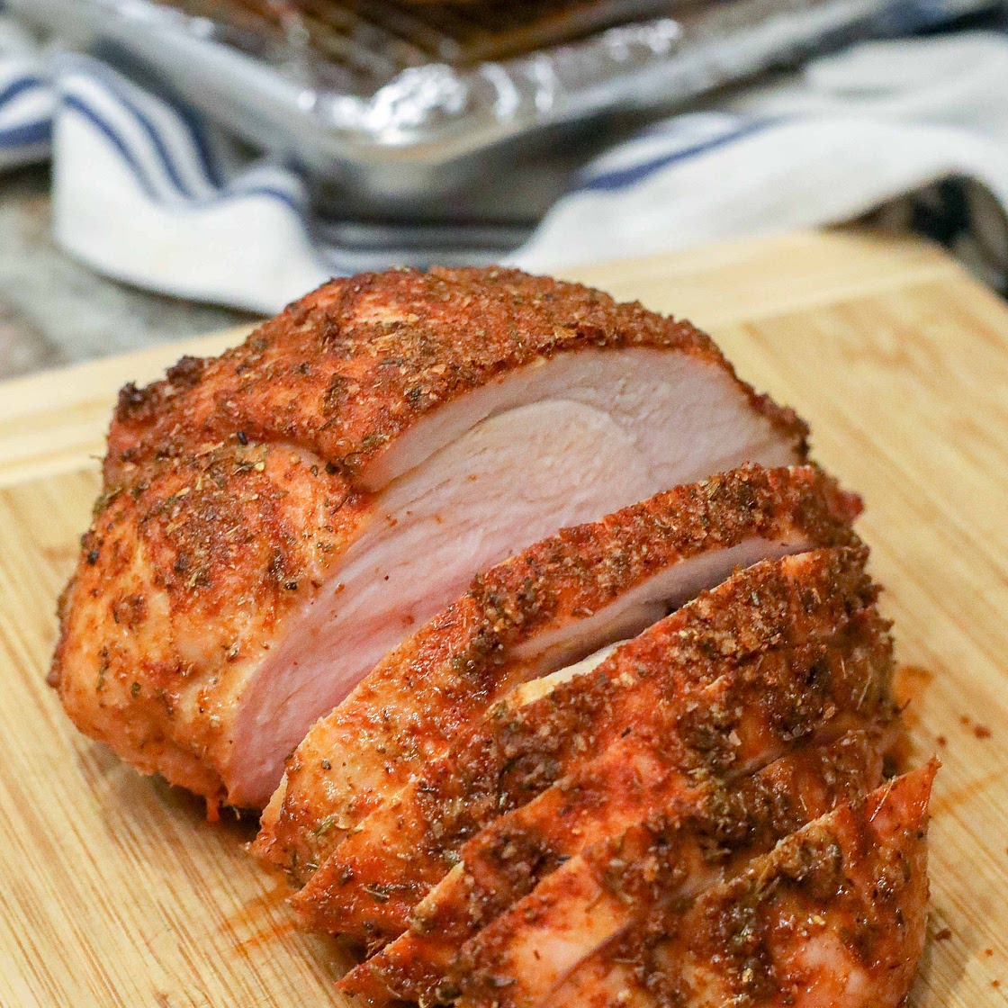 Herb Rubbed Sirloin Tip Pork Roast