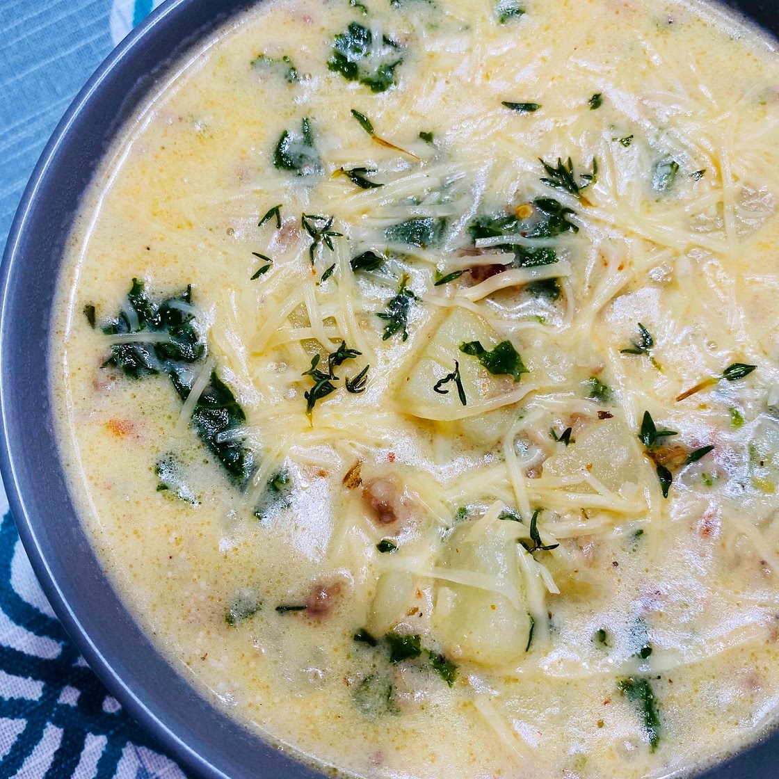 Creamy Sausage Potato Soup