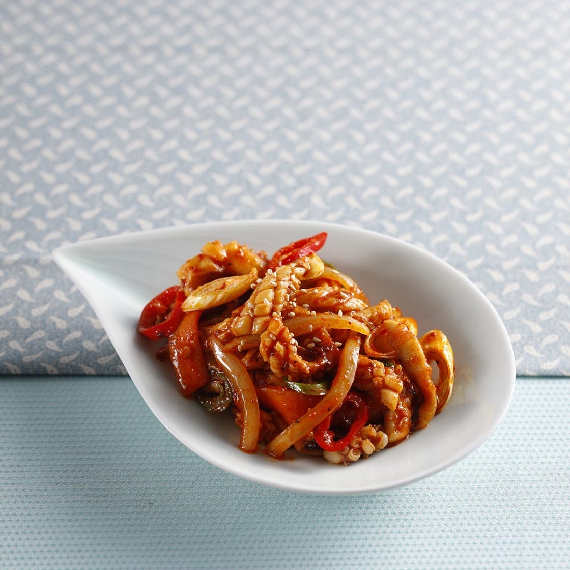 갑오징어 채소볶음 만드는 법