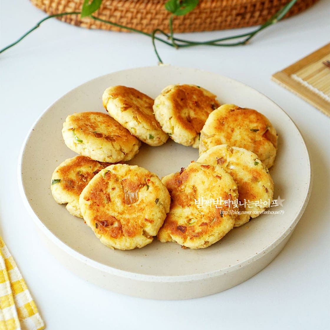 콩비지전 만드는 법 콩비지요리 돼지고기 비지전