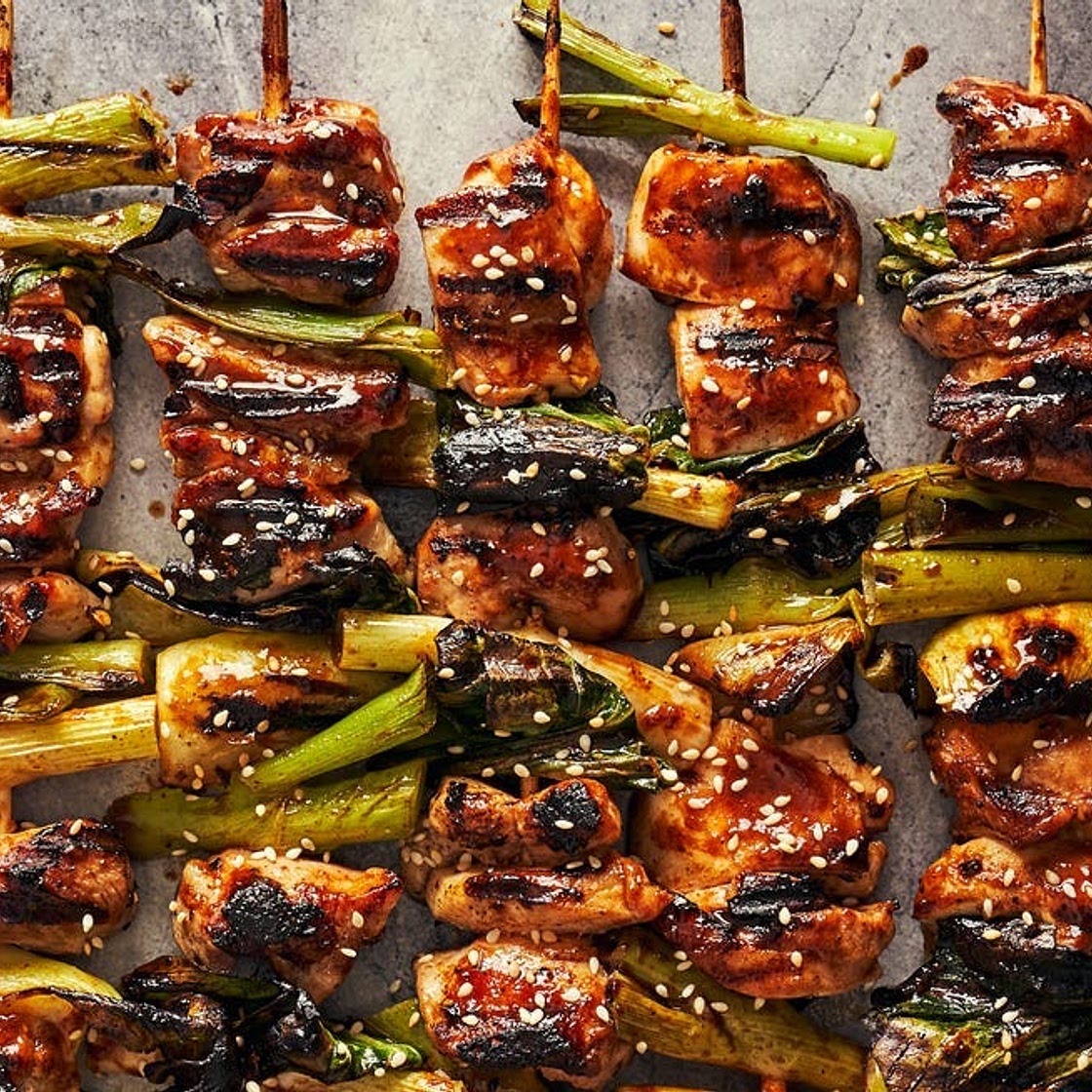 Grilled Chicken Kebabs