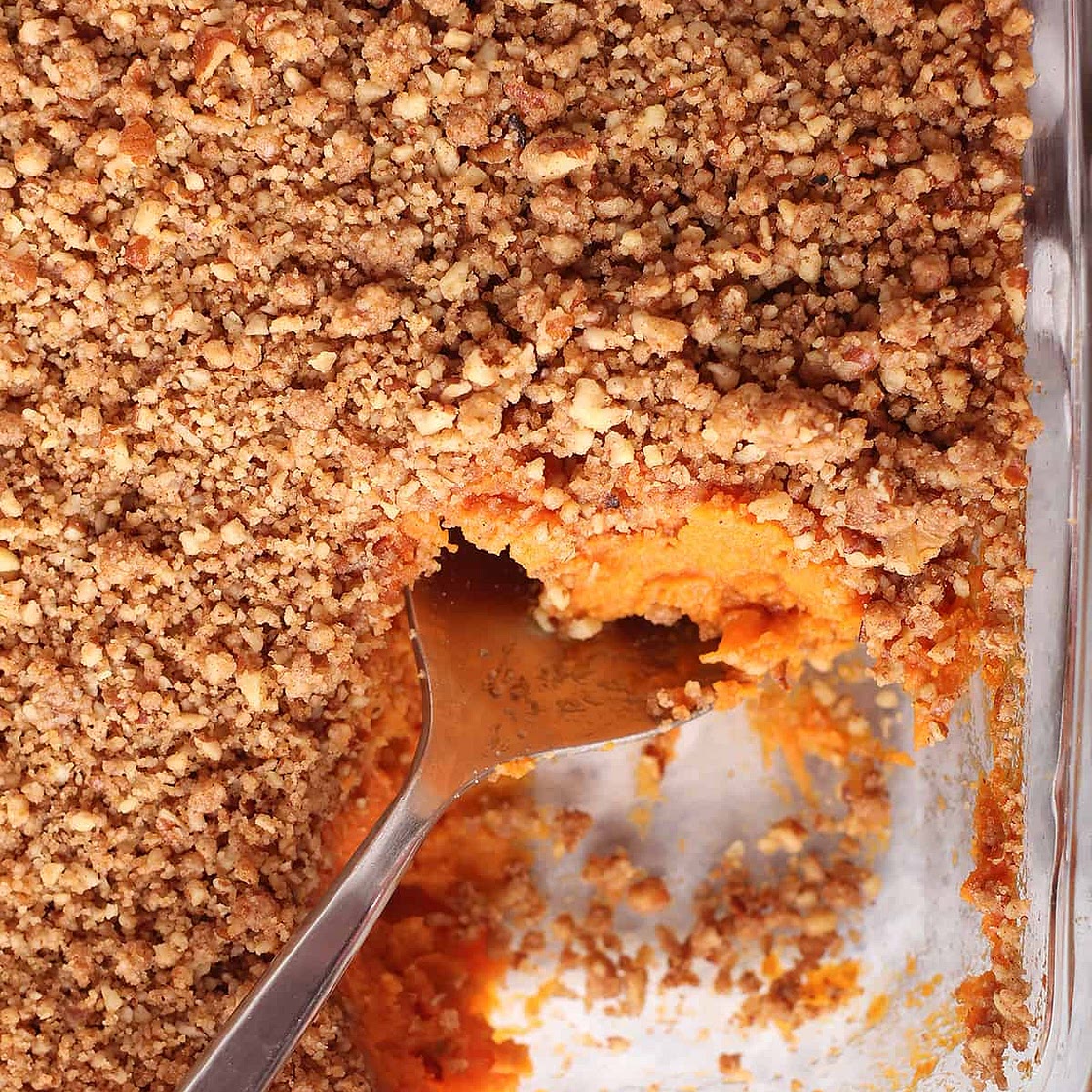 Vegan Sweet Potato Casserole