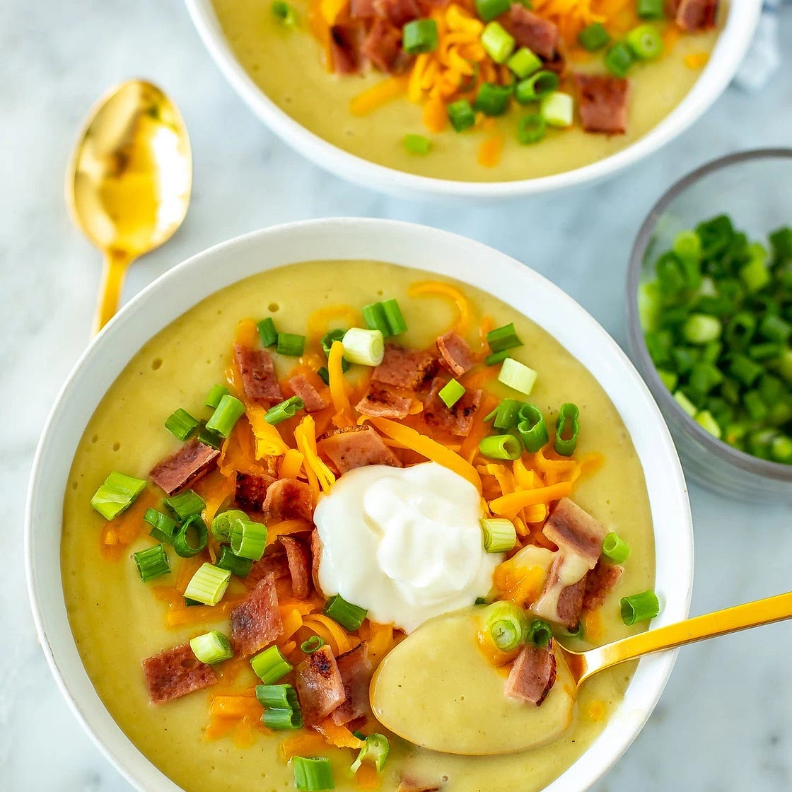 The Best Crockpot Potato Soup