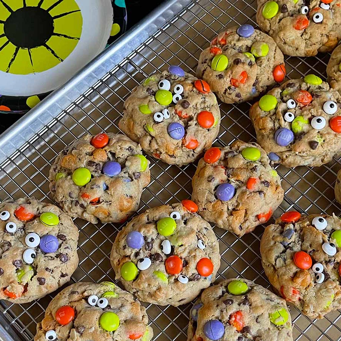 Halloween Monster Eye Cookies Recipe