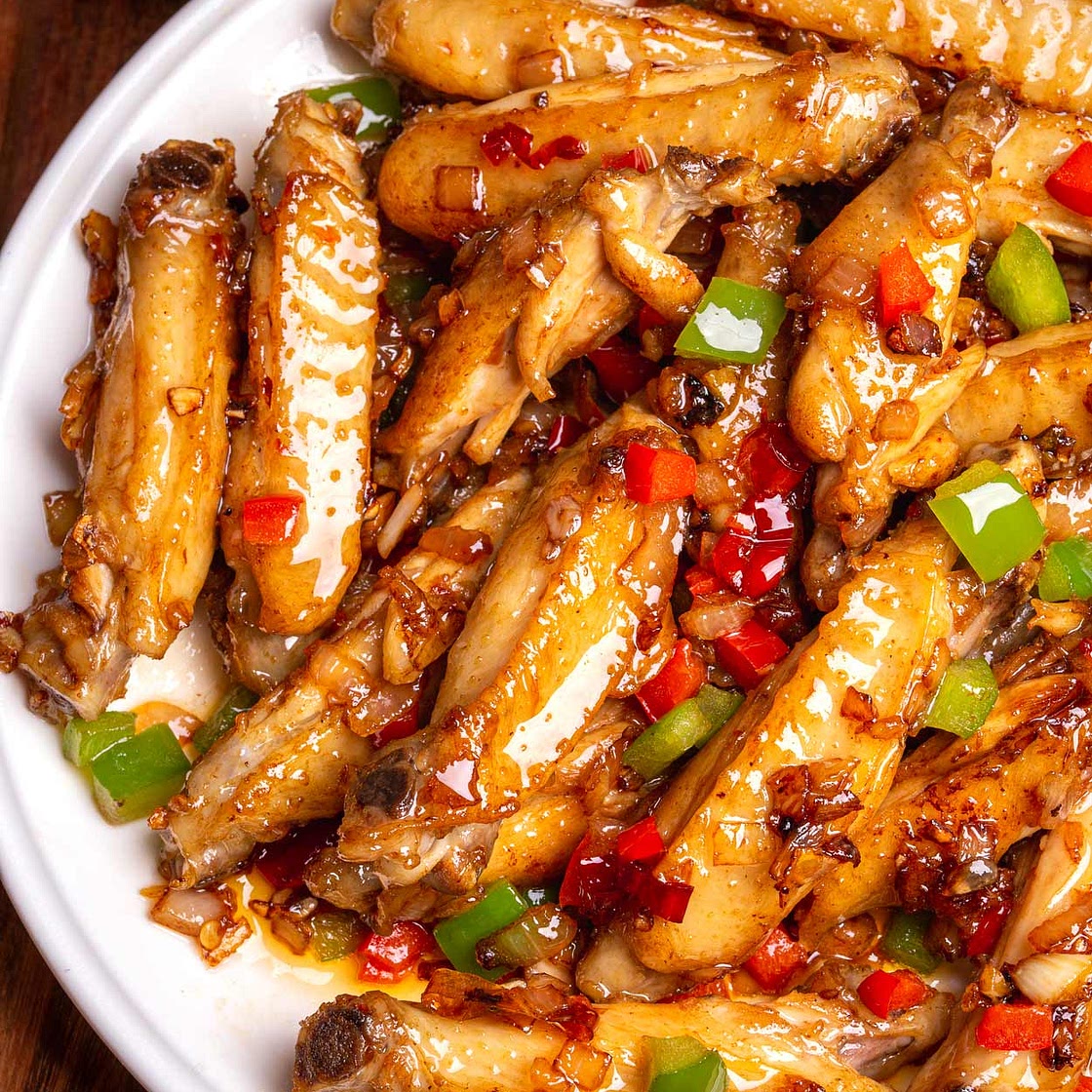 Pan Fried Chicken Wings