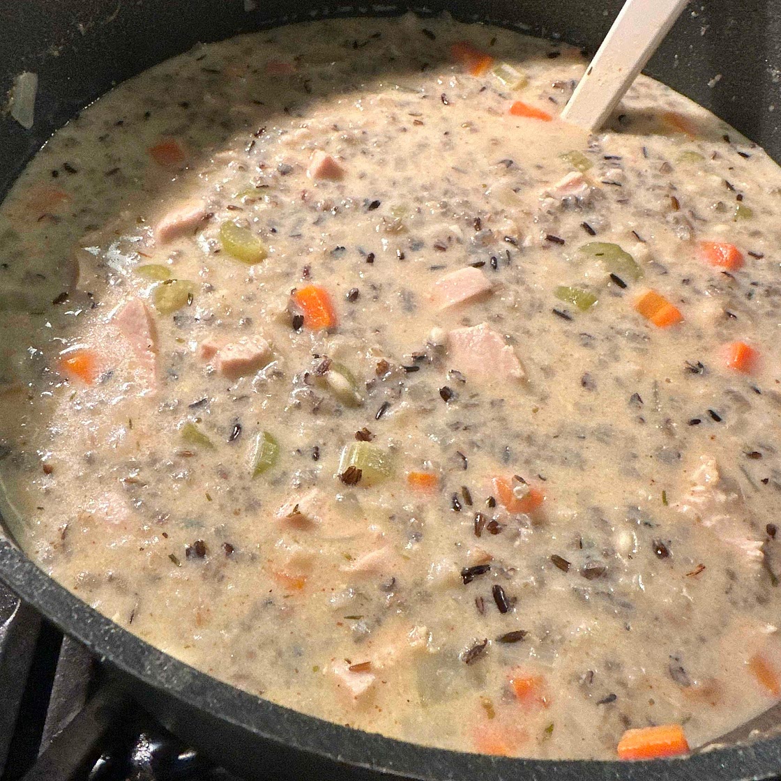 Blackened Chicken Wild Rice Soup