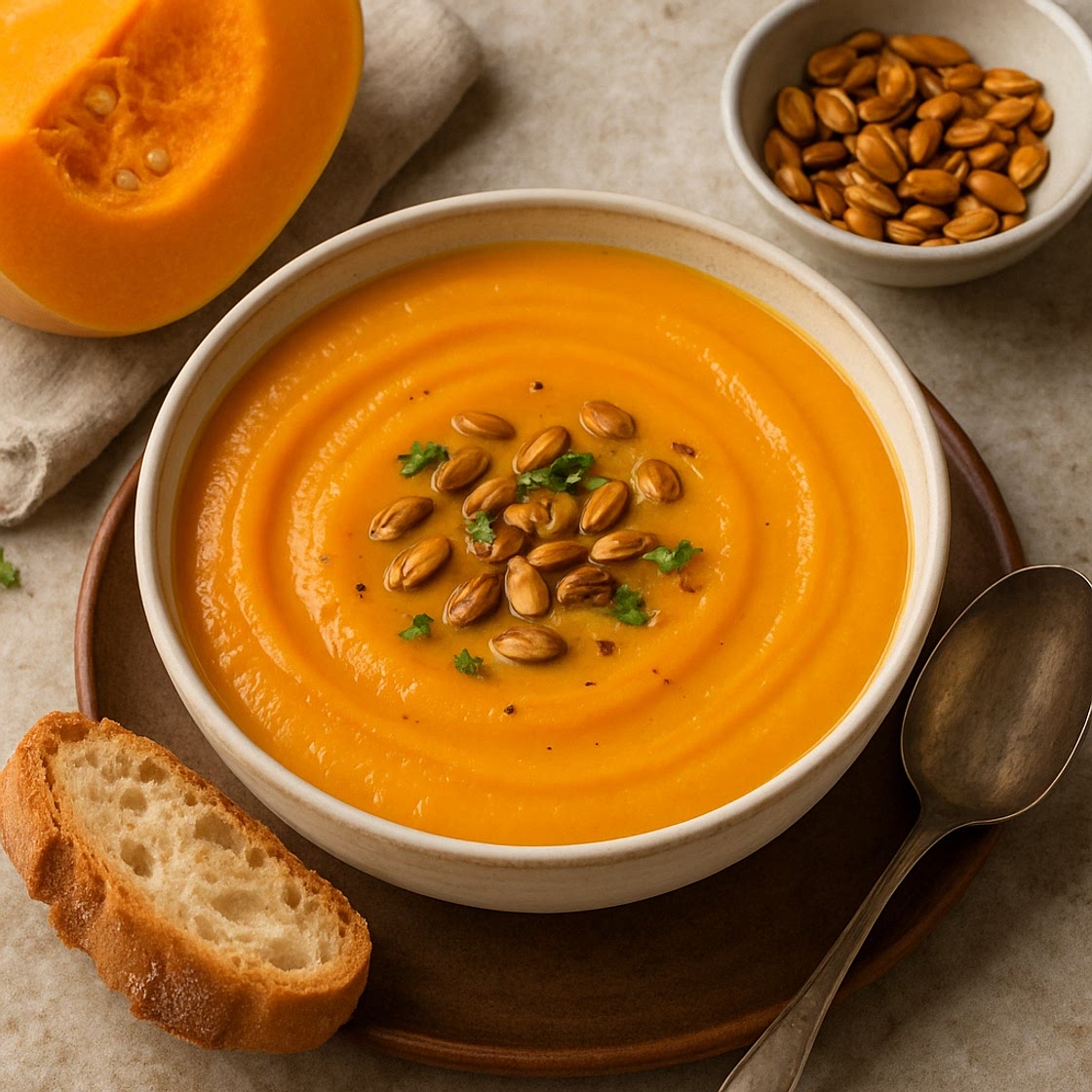 Zuppa di zucca Butternut