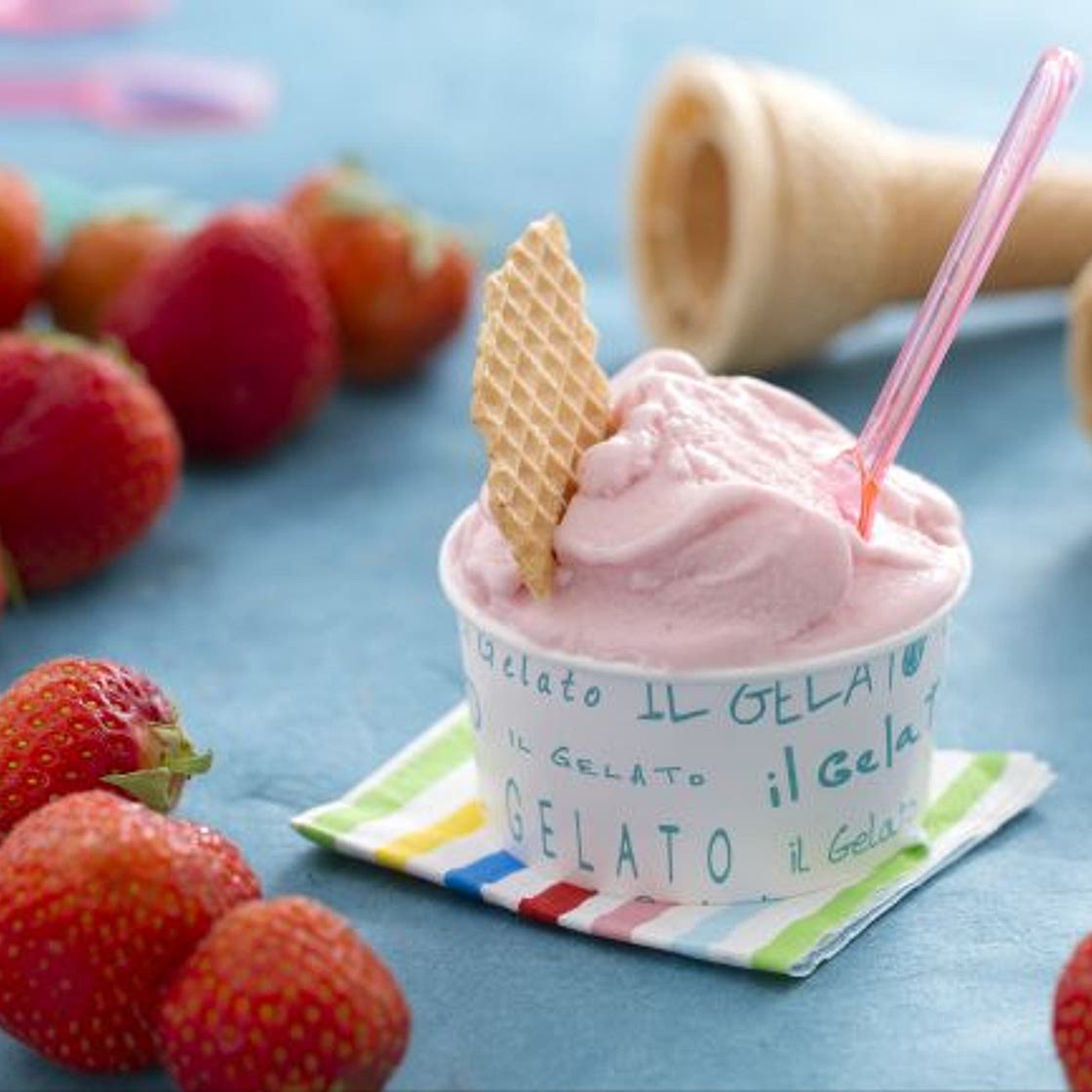 Gelato alla fragola