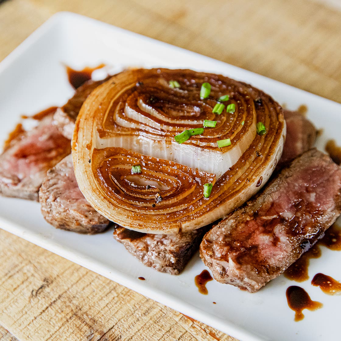 Grilled Balsamic Onions