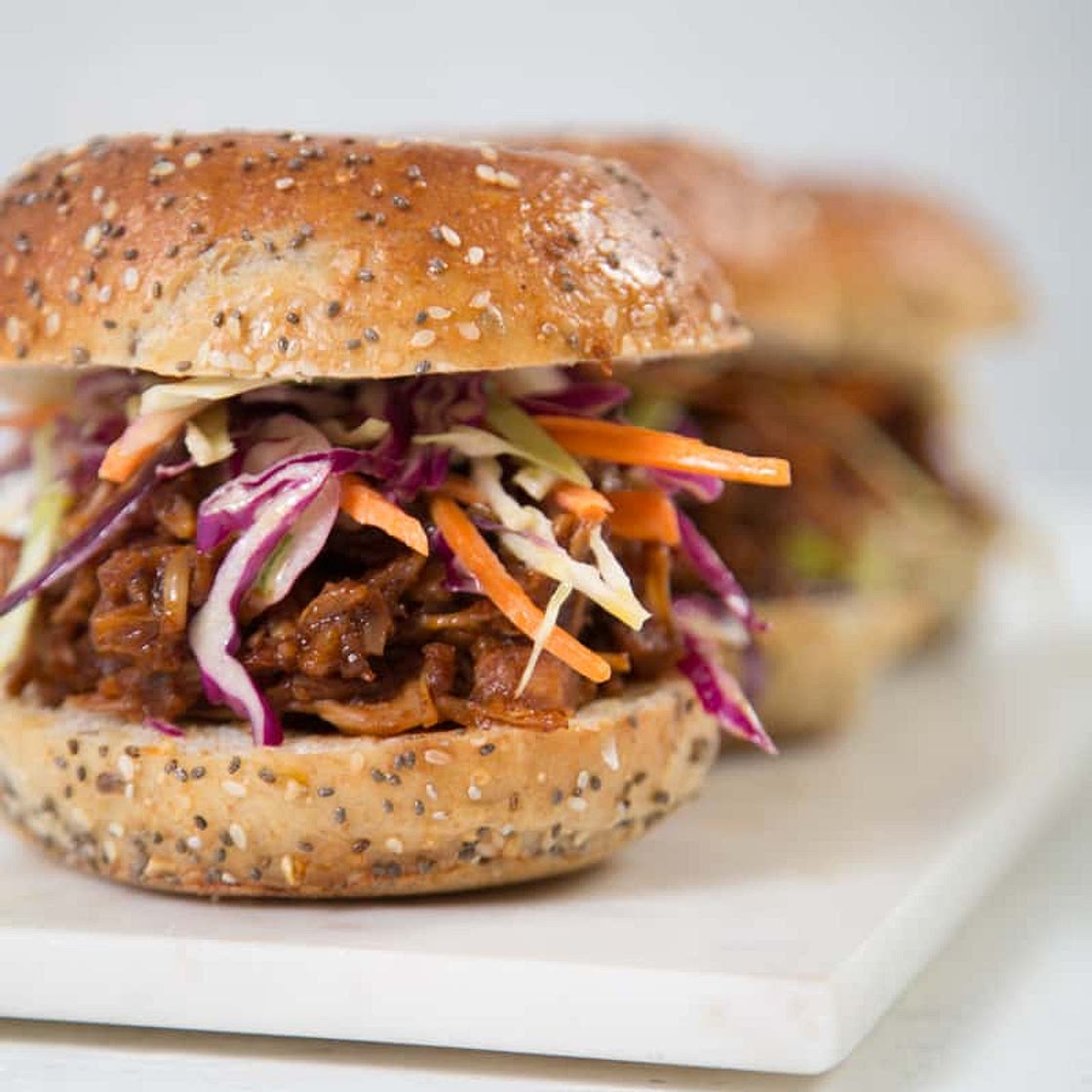Instant Pot Jackfruit Pulled "Pork" | Vegan Recipe