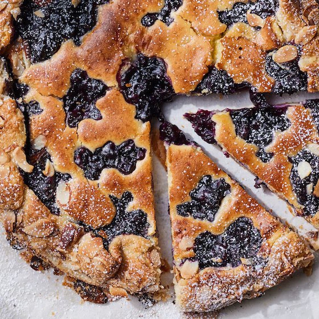 Blueberry Cheesecake Tart