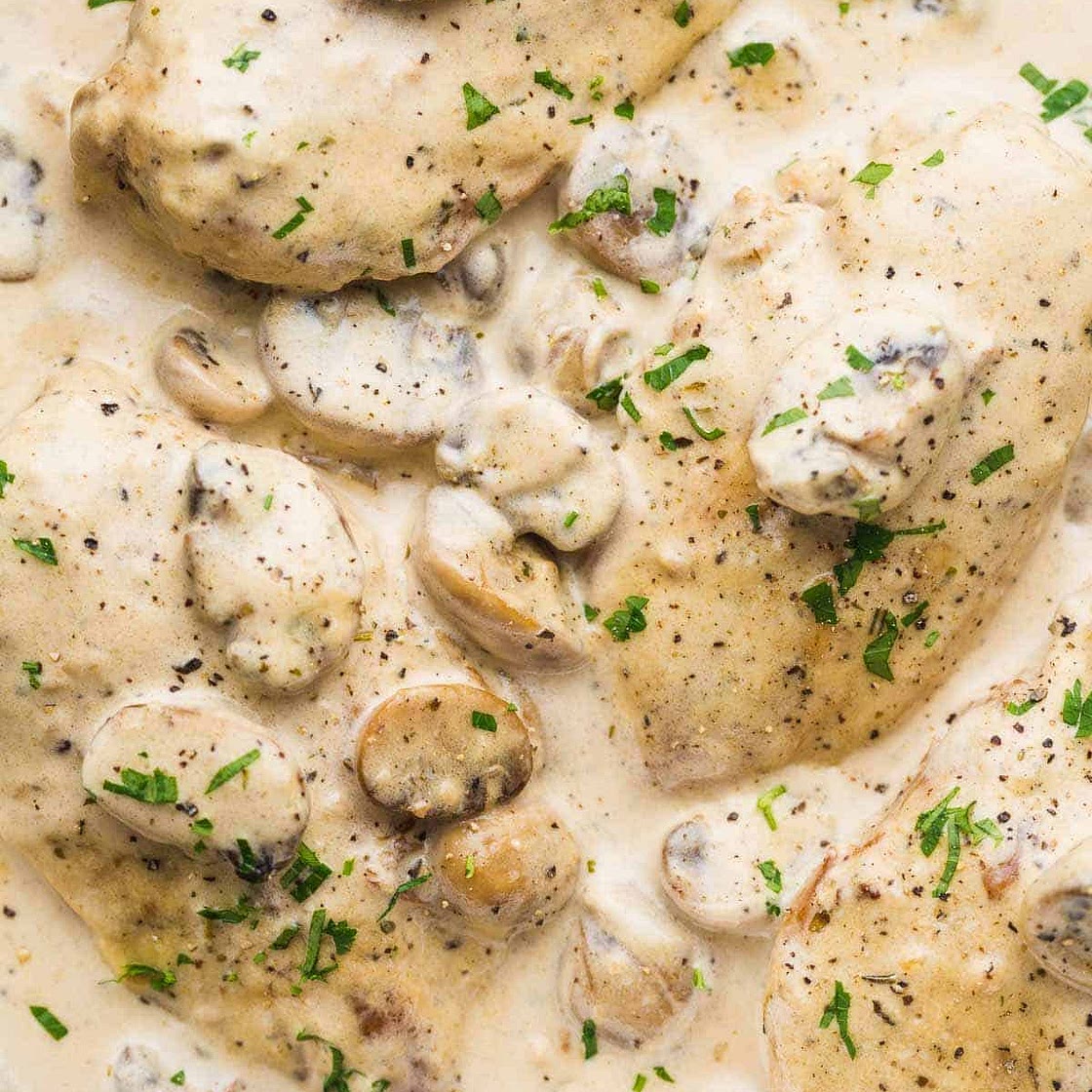 Instant Pot Chicken With Mushrooms