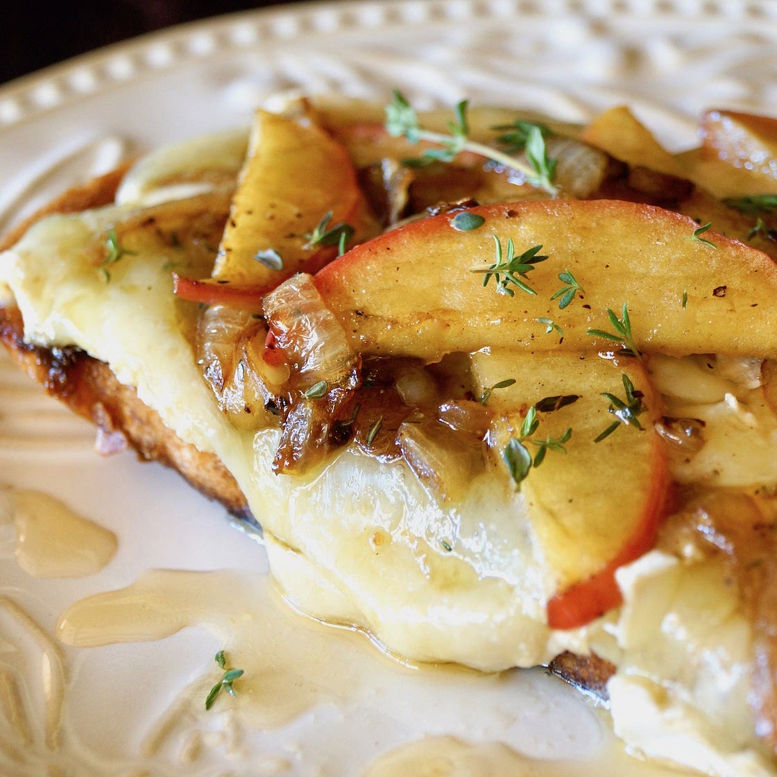 Brie and Apple Grilled Cheese Melt Recipe