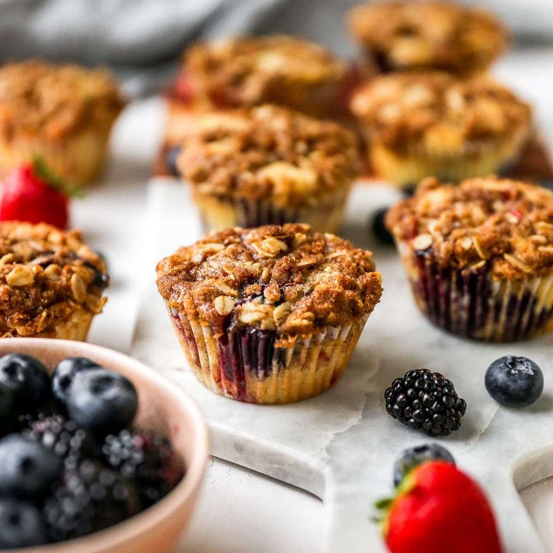 Mixed Berry Muffins