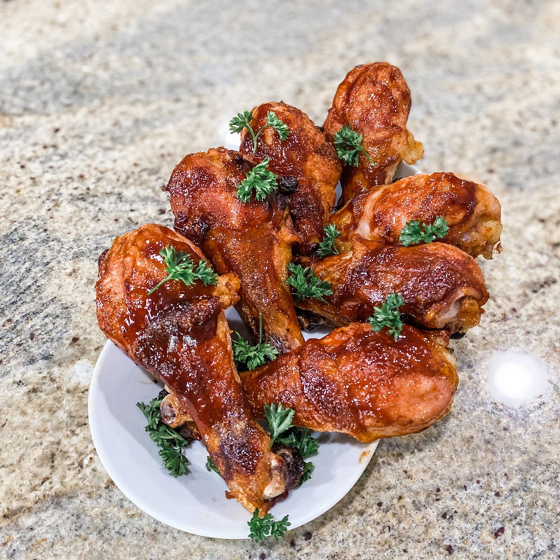 Sheet Pan BBQ Drumsticks