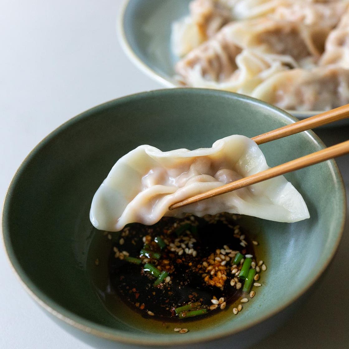 Kimchi Dumplings