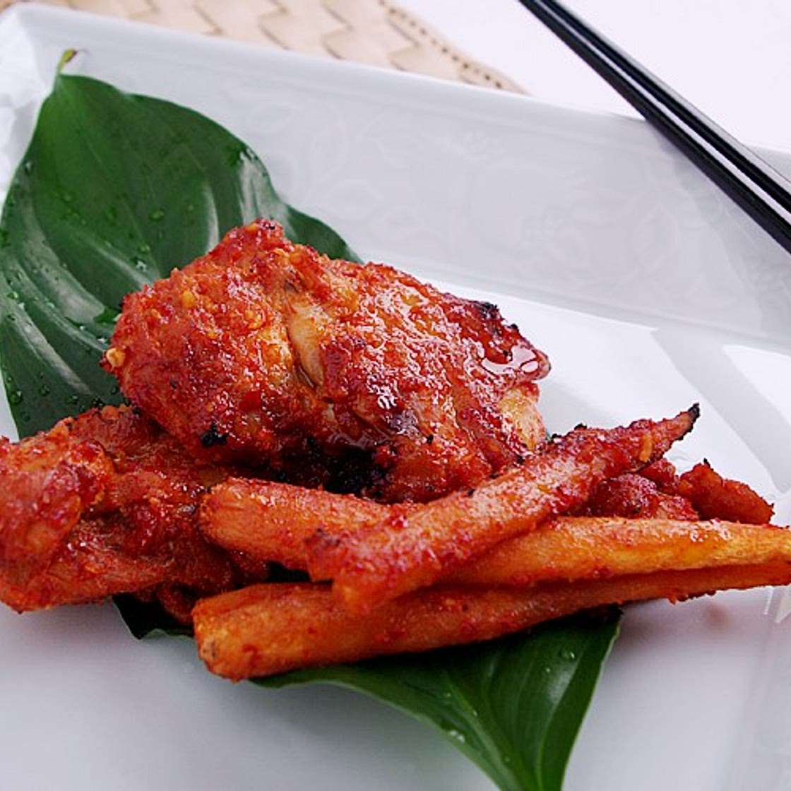 더덕숯불닭갈비 만드는 법