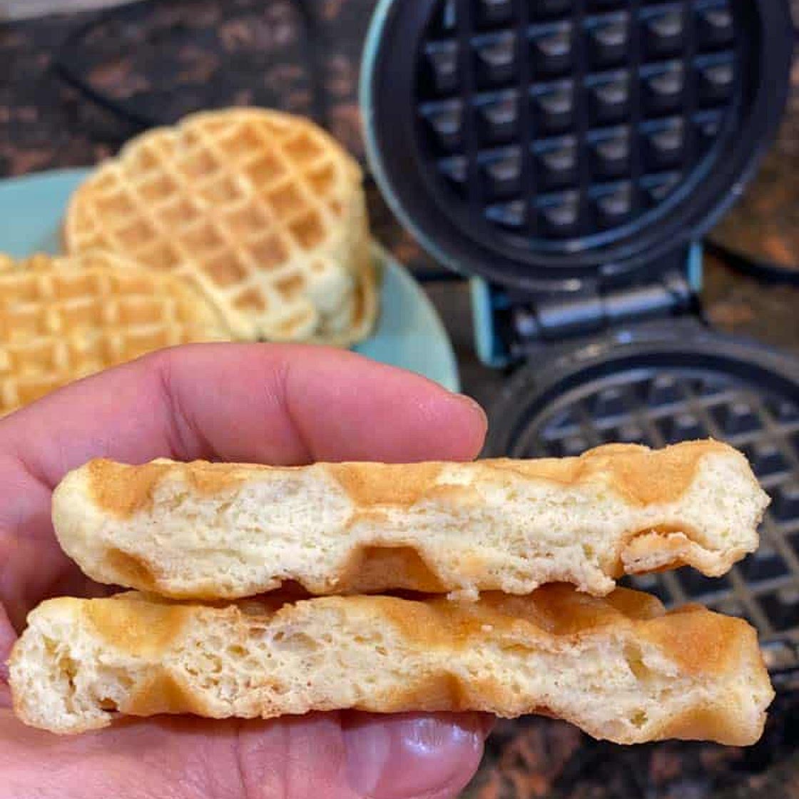 Wonder Bread Chaffle Recipe using Almond Flour