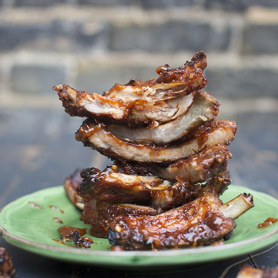 DJ BBQ's rad rum ribs