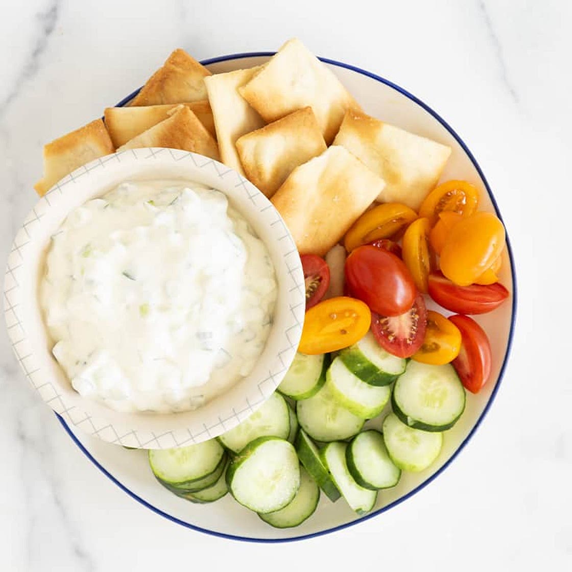 Easy Cucumber Yogurt Sauce