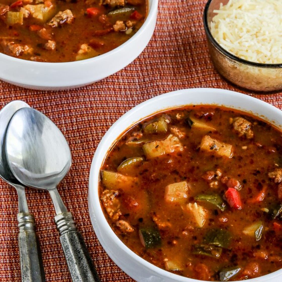 Italian Sausage Zucchini Soup