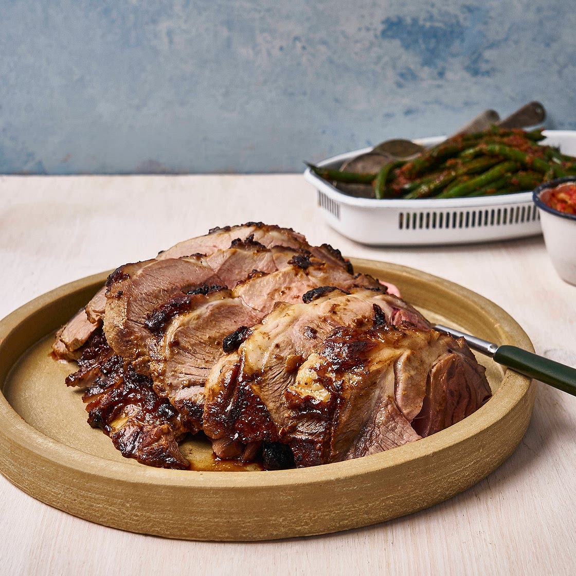 Gochujang Marinated Lamb Leg