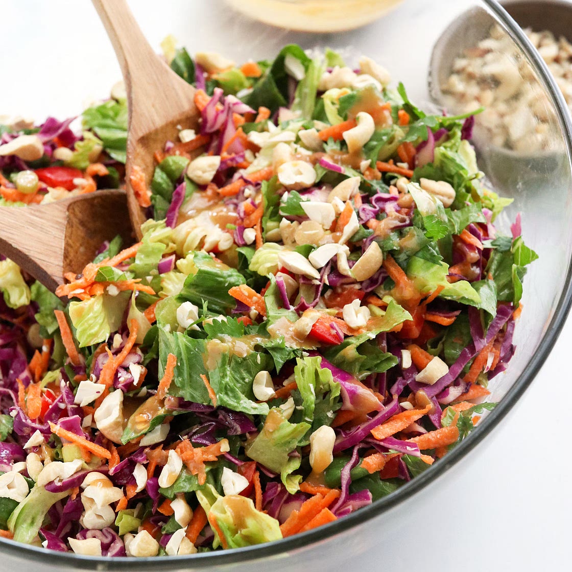 Thai Salad with Peanut Dressing
