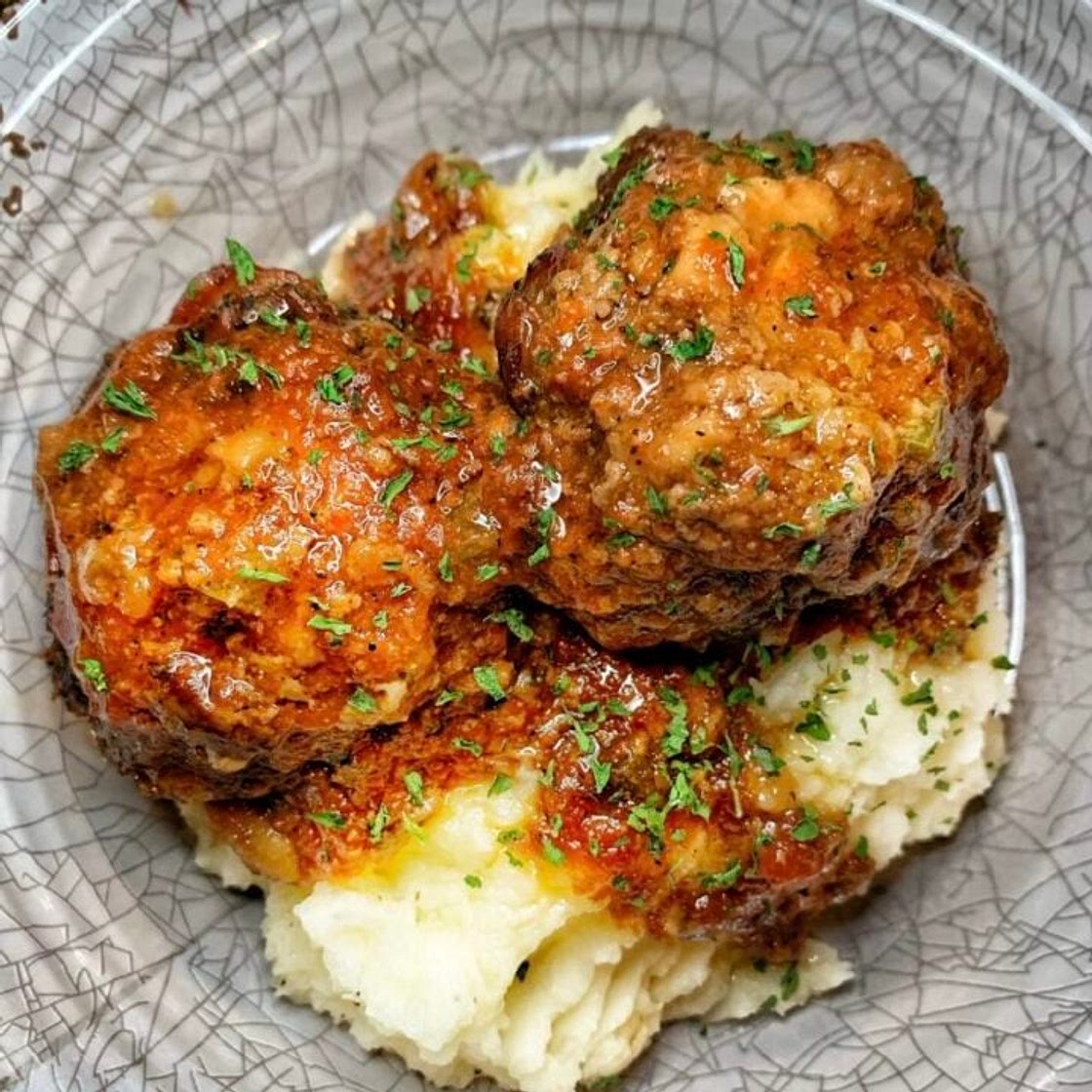 Classic Meatloaf Meatballs