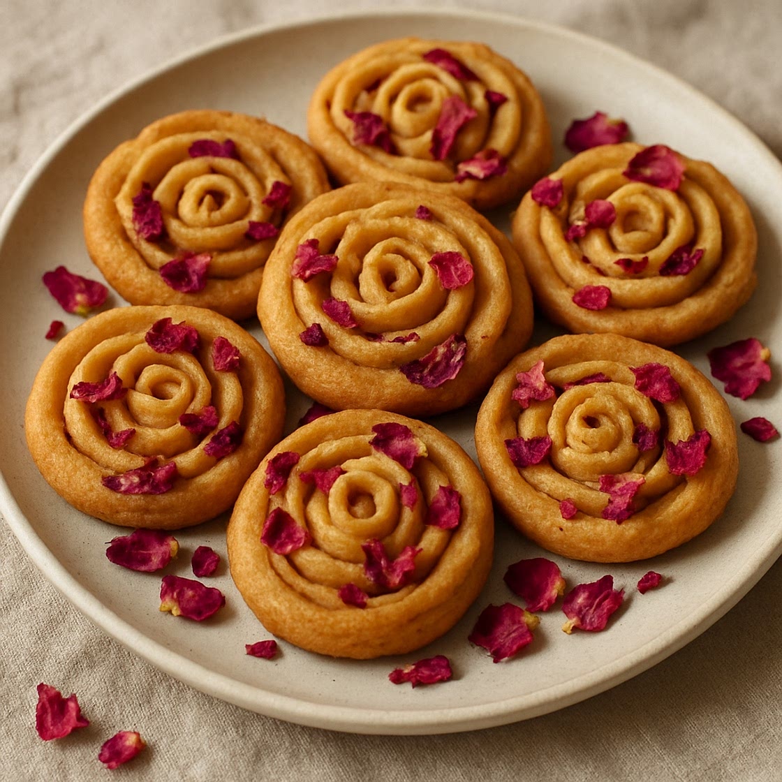 Rose Cookies - Rose Petal