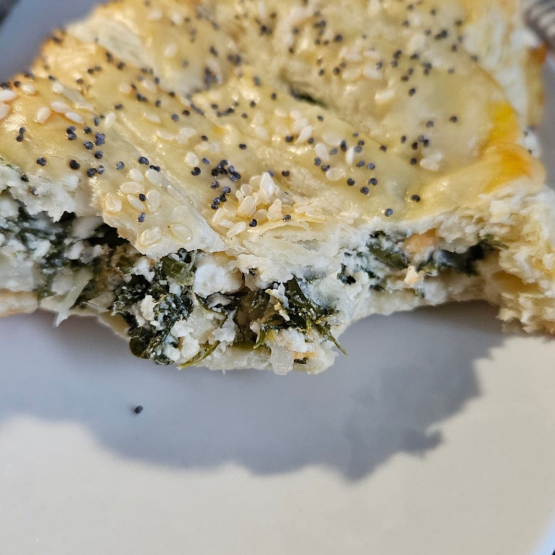 Spinach and feta pastries
