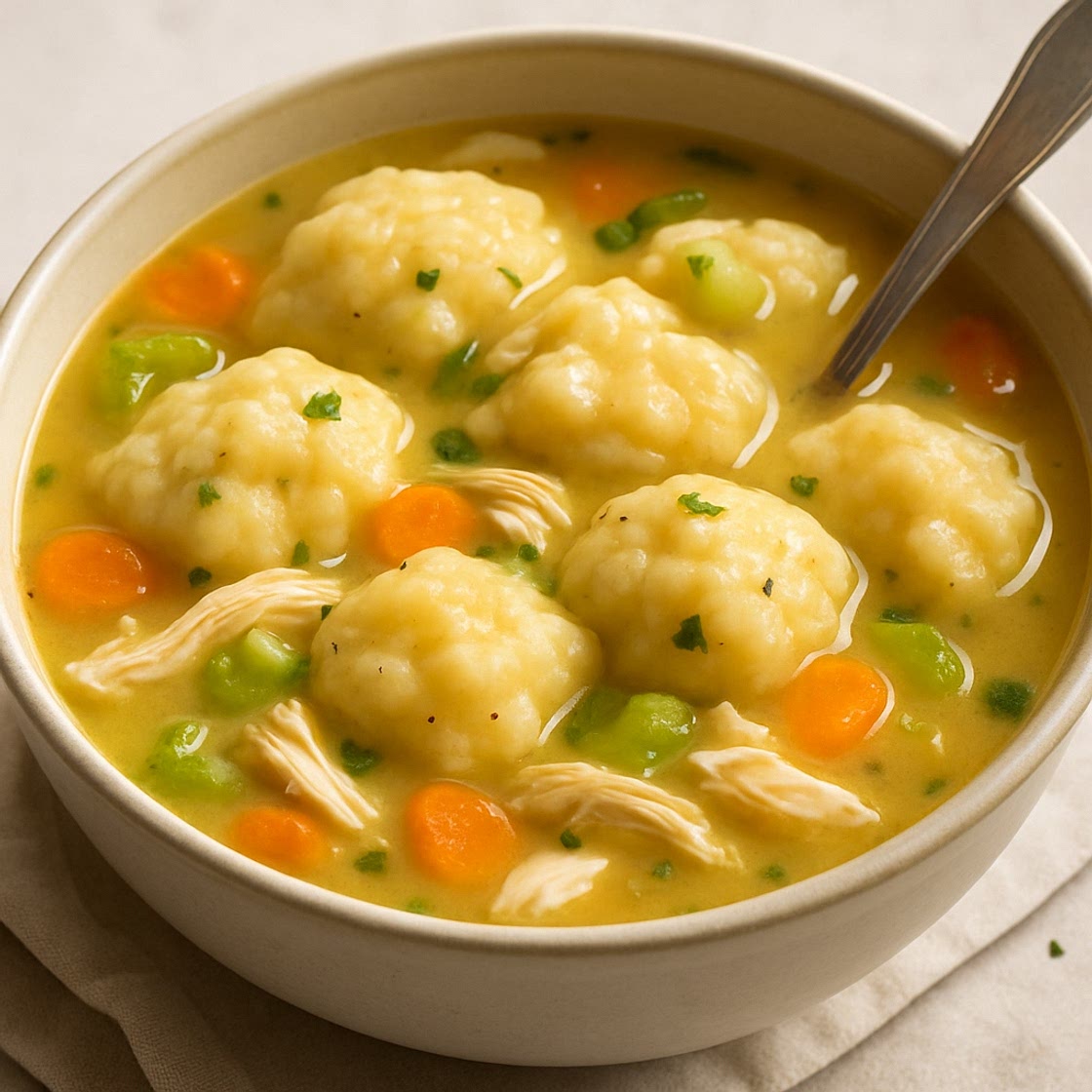 Chicken & Dumplin’ Soup