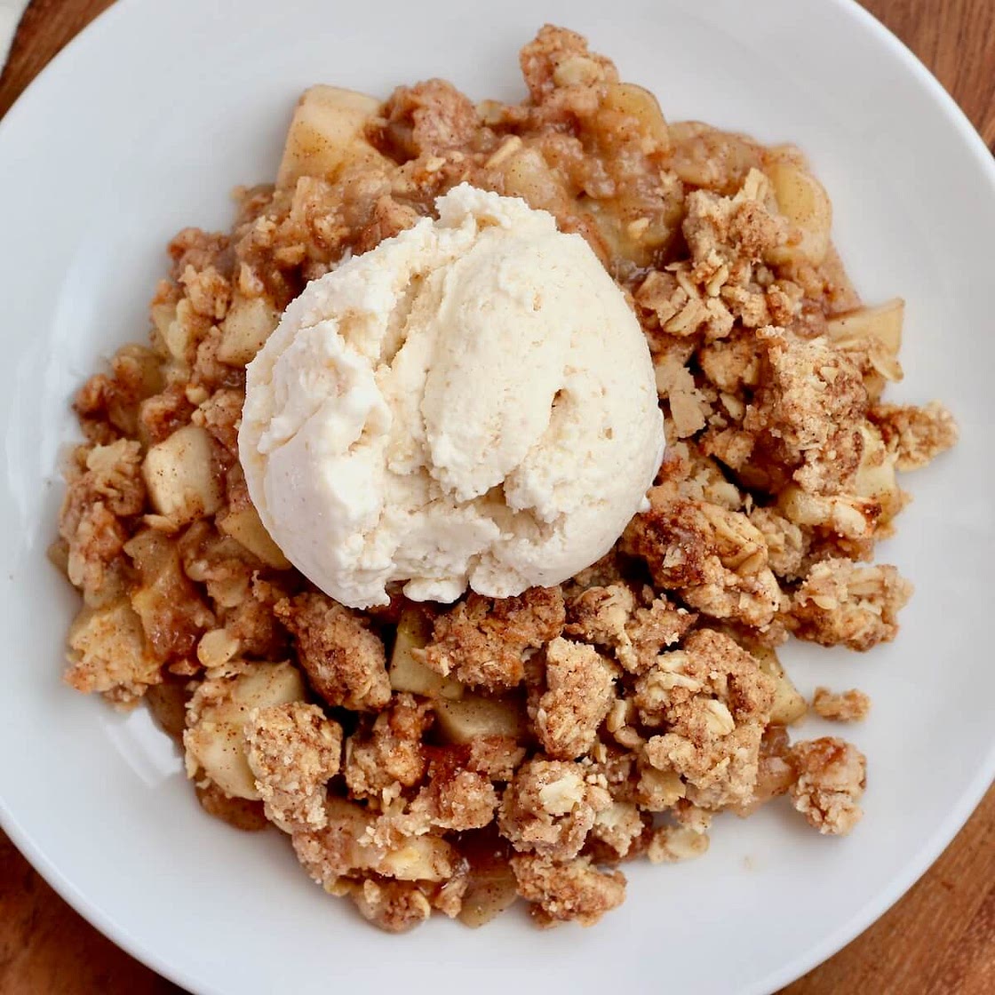Sourdough Apple Crisp
