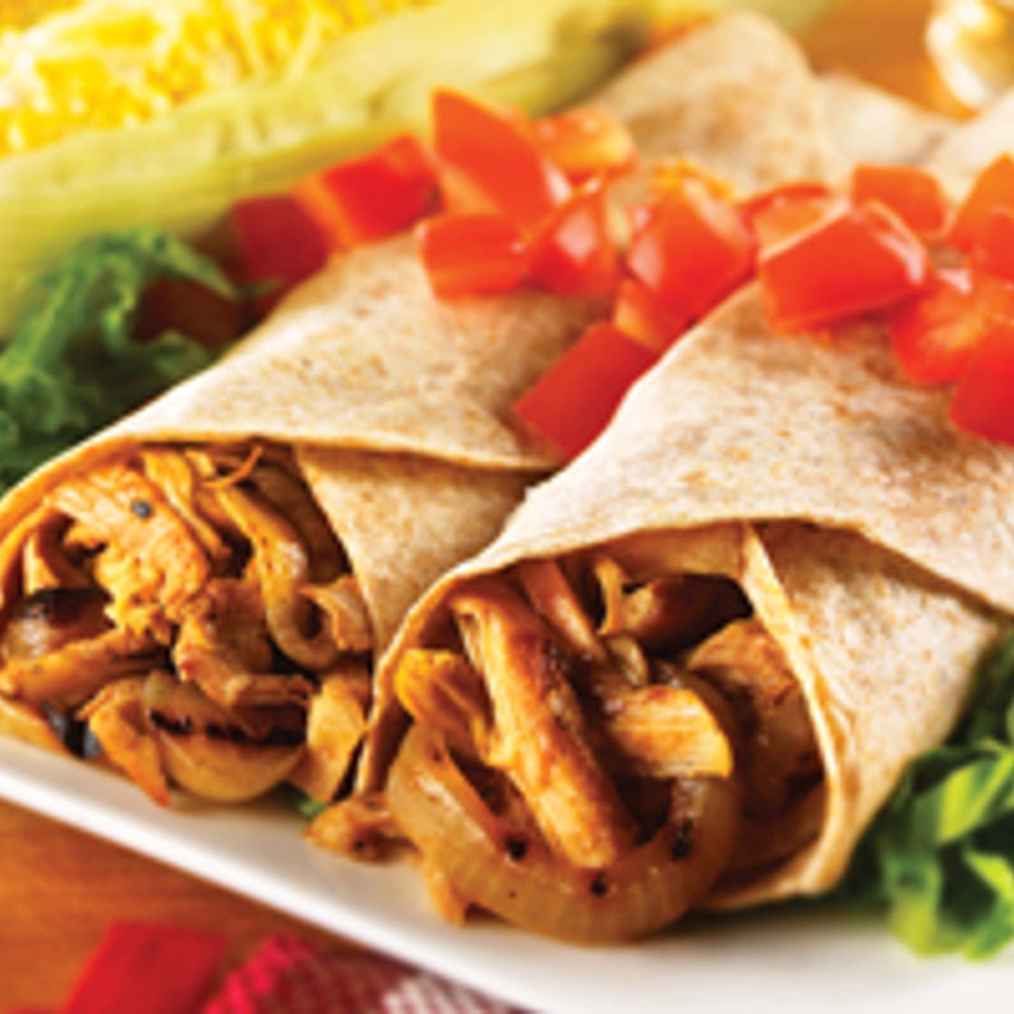 Grilled Chicken Wraps