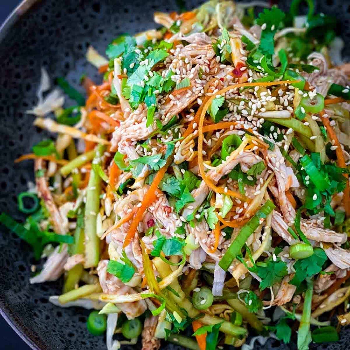Spicy Asian Chicken Salad