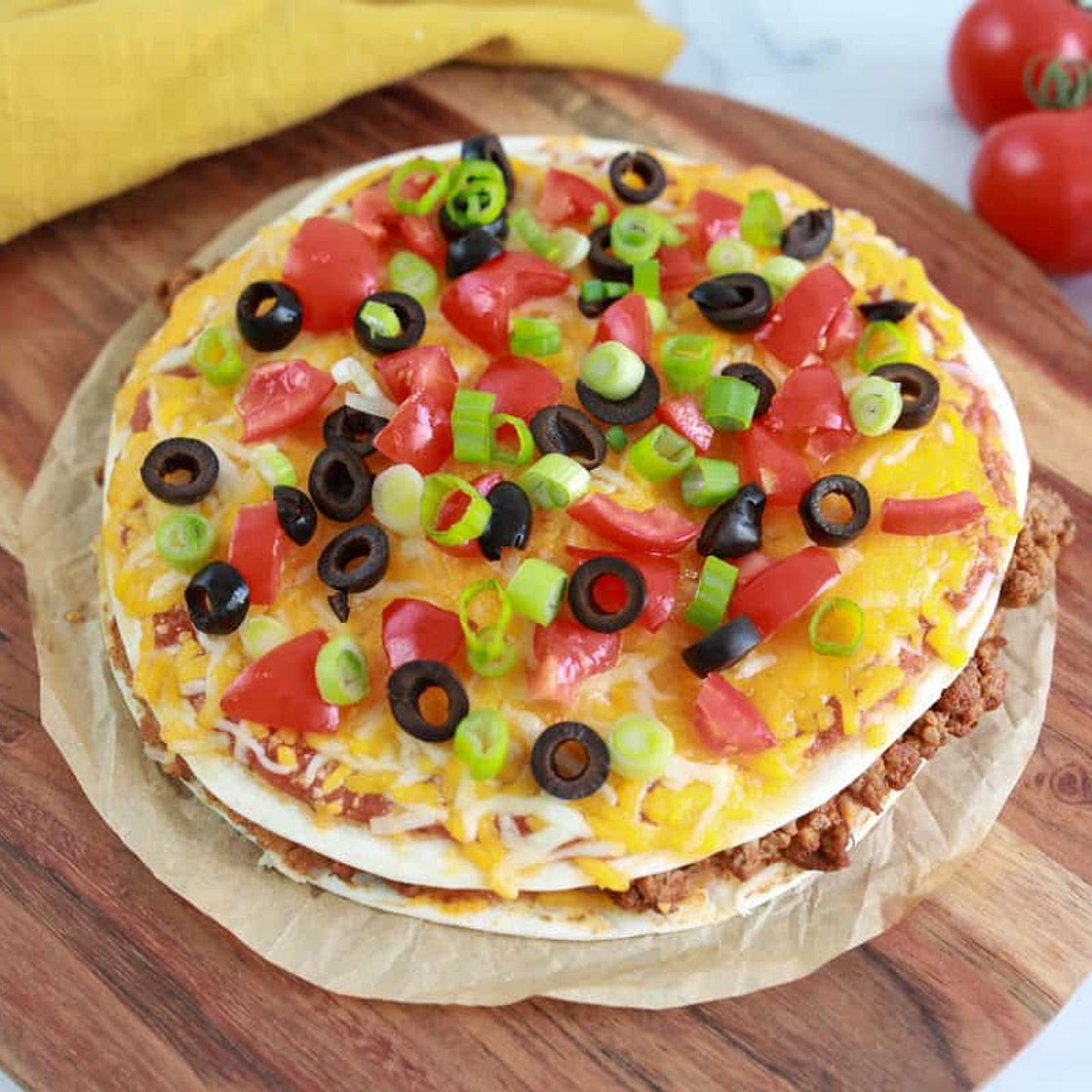Taco Bell Mexican Pizza Recipe In The Air Fryer
