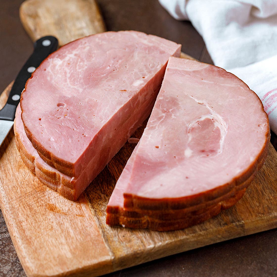 Baked Ham Steaks Sheet Pan Dinner