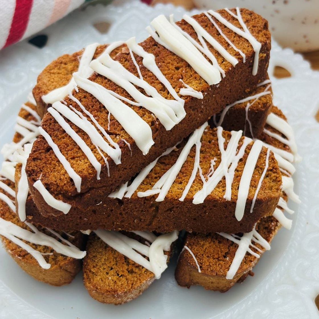 Gingerbread Biscotti